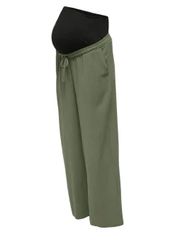 OLMSIESTA Straight Fit Lin Pantalon