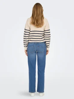 OLMSNOW Taille haute Wide Leg Fit Jeans