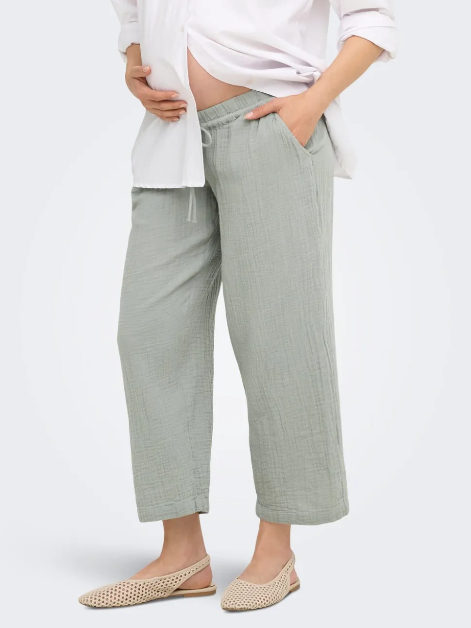 OLMTHYRA Straight Fit Pantalon