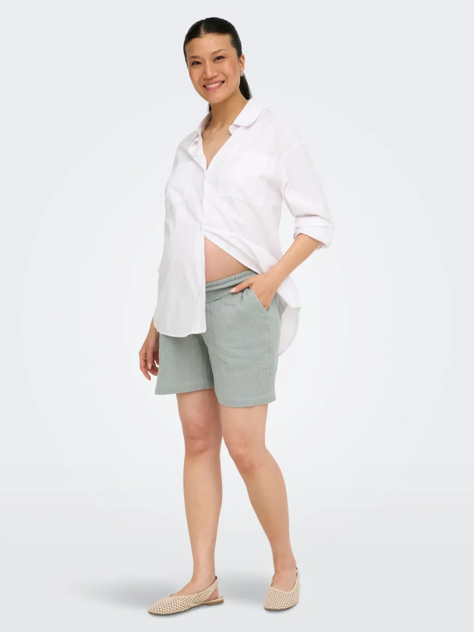 OLMTHYRA Taille basse Regular Fit Jupe-short