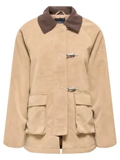 ONLAGGIE Veste en daim