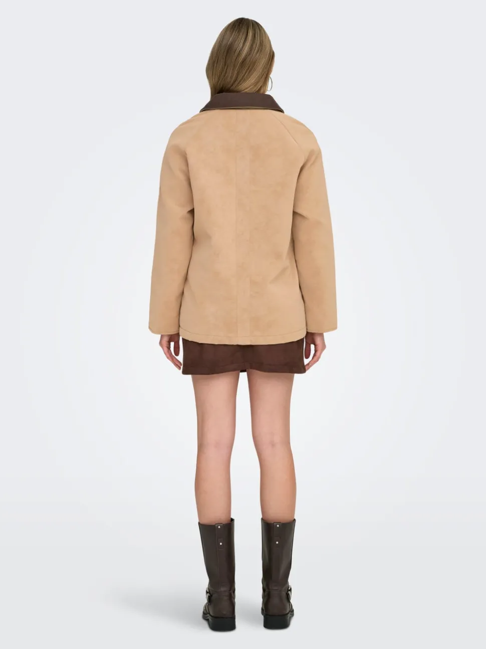 ONLAGGIE Veste en daim