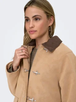 ONLAGGIE Veste en daim