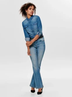 ONLALWAYSROCK Chemise en denim