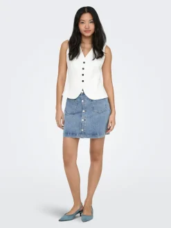 ONLAMAZING Jean Jupe en denim Jupe courte