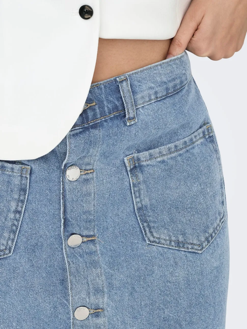 ONLAMAZING Jean Jupe en denim Jupe courte