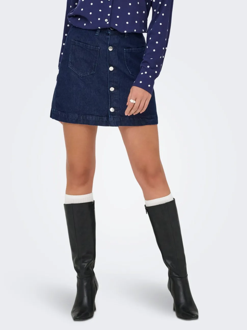 ONLAMAZING Jean Jupe en denim Jupe courte