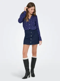 ONLAMAZING Jean Jupe en denim Jupe courte