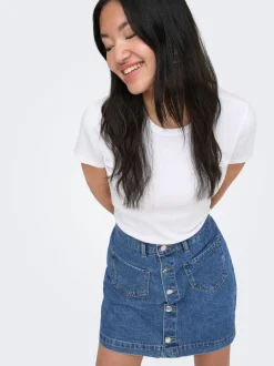 ONLAMAZING Jean Jupe en denim Jupe courte