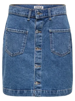 ONLAMAZING Jean Jupe en denim Jupe courte