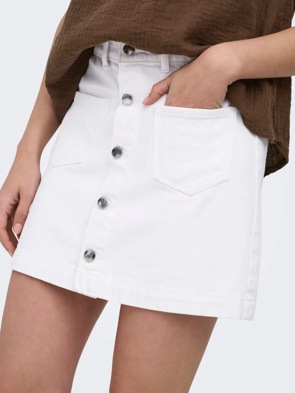 ONLAMAZING Jean Jupe en denim Jupe courte