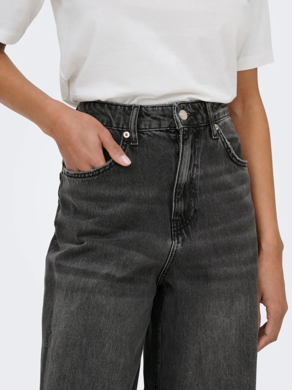 ONLAMBER Taille basse Baggy Fit Jeans