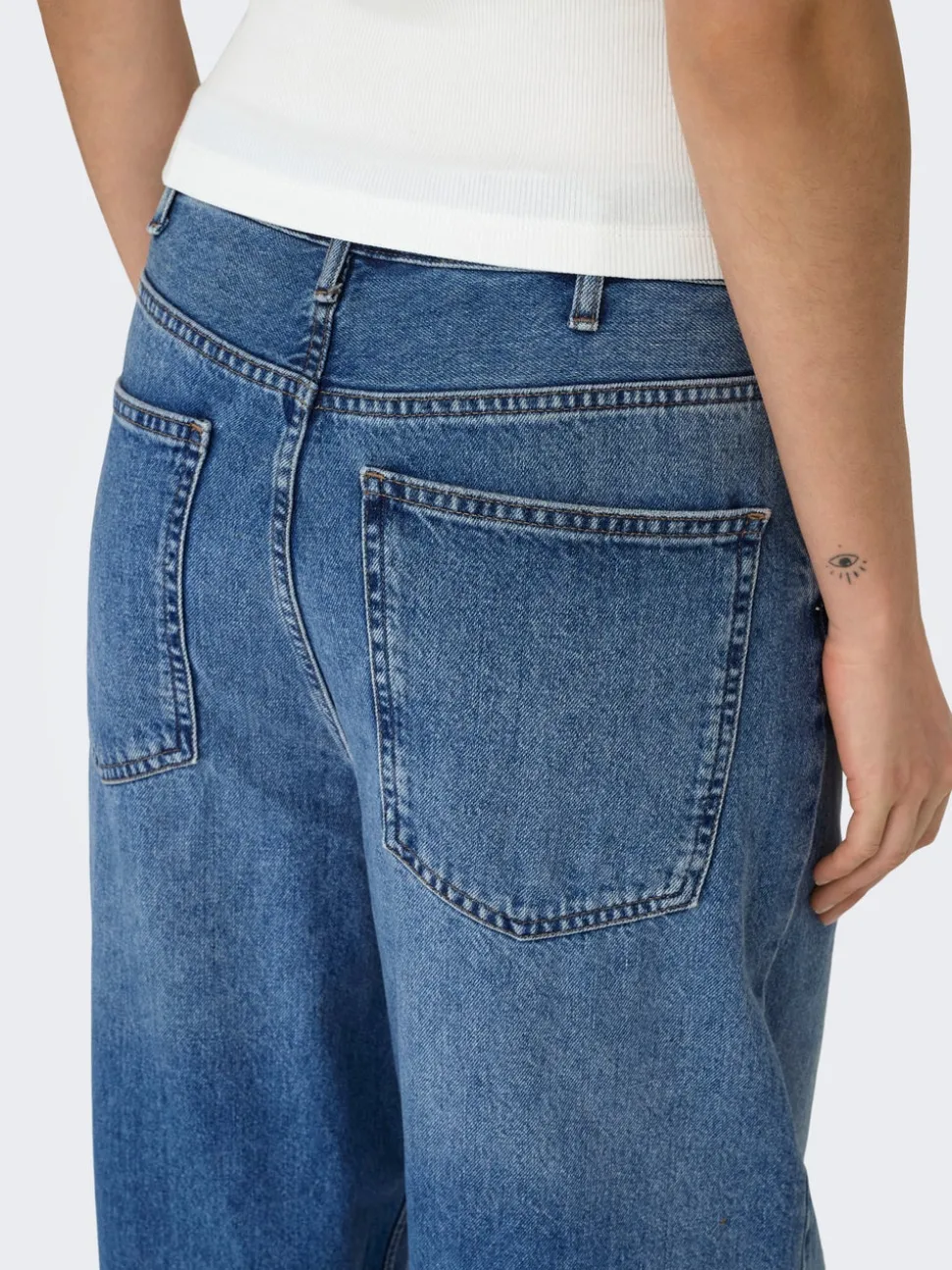 ONLAMBER Taille basse Baggy Fit Jeans