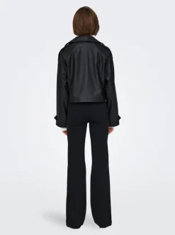 ONLAMIA Veste en cuir synthétique