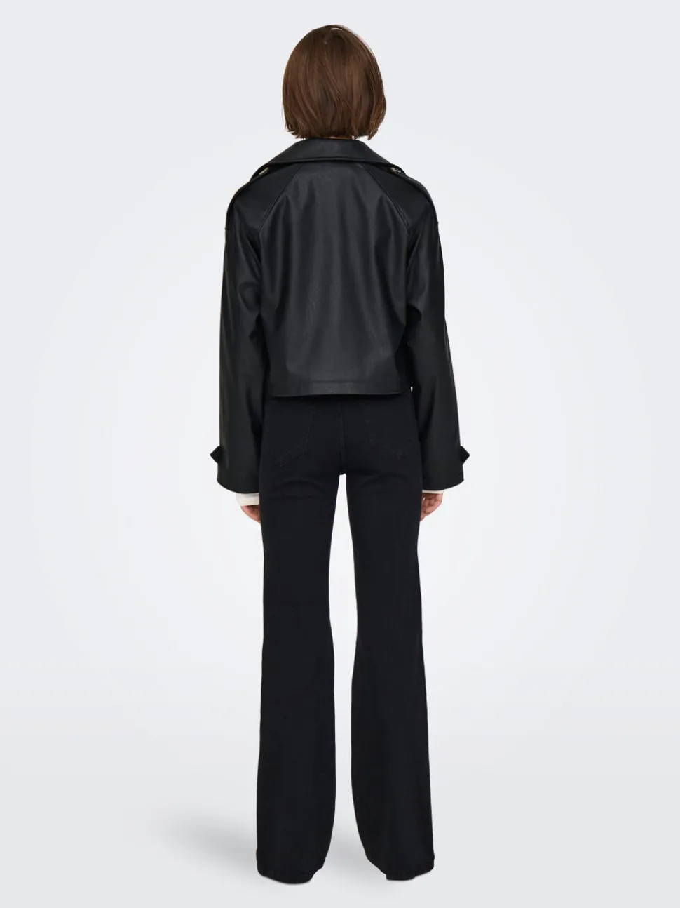 ONLAMIA Veste en cuir synthétique