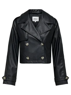 ONLAMIA Veste en cuir synthétique