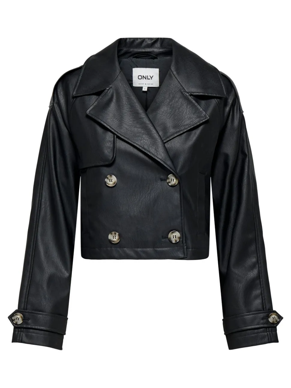 ONLAMIA Veste en cuir synthétique