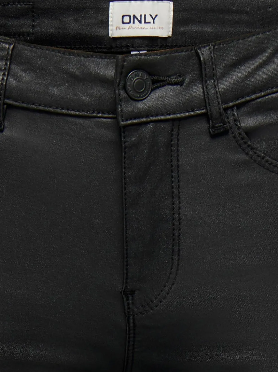 ONLANNE Skinny Fit Pantalon en cuir synthétique