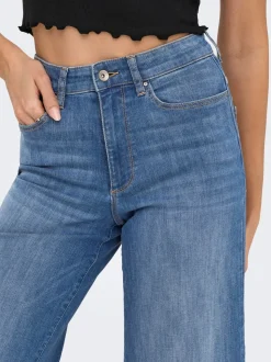 ONLANN-MADISON Taille haute Cropped Fit Jeans