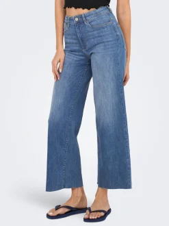 ONLANN-MADISON Taille haute Cropped Fit Jeans