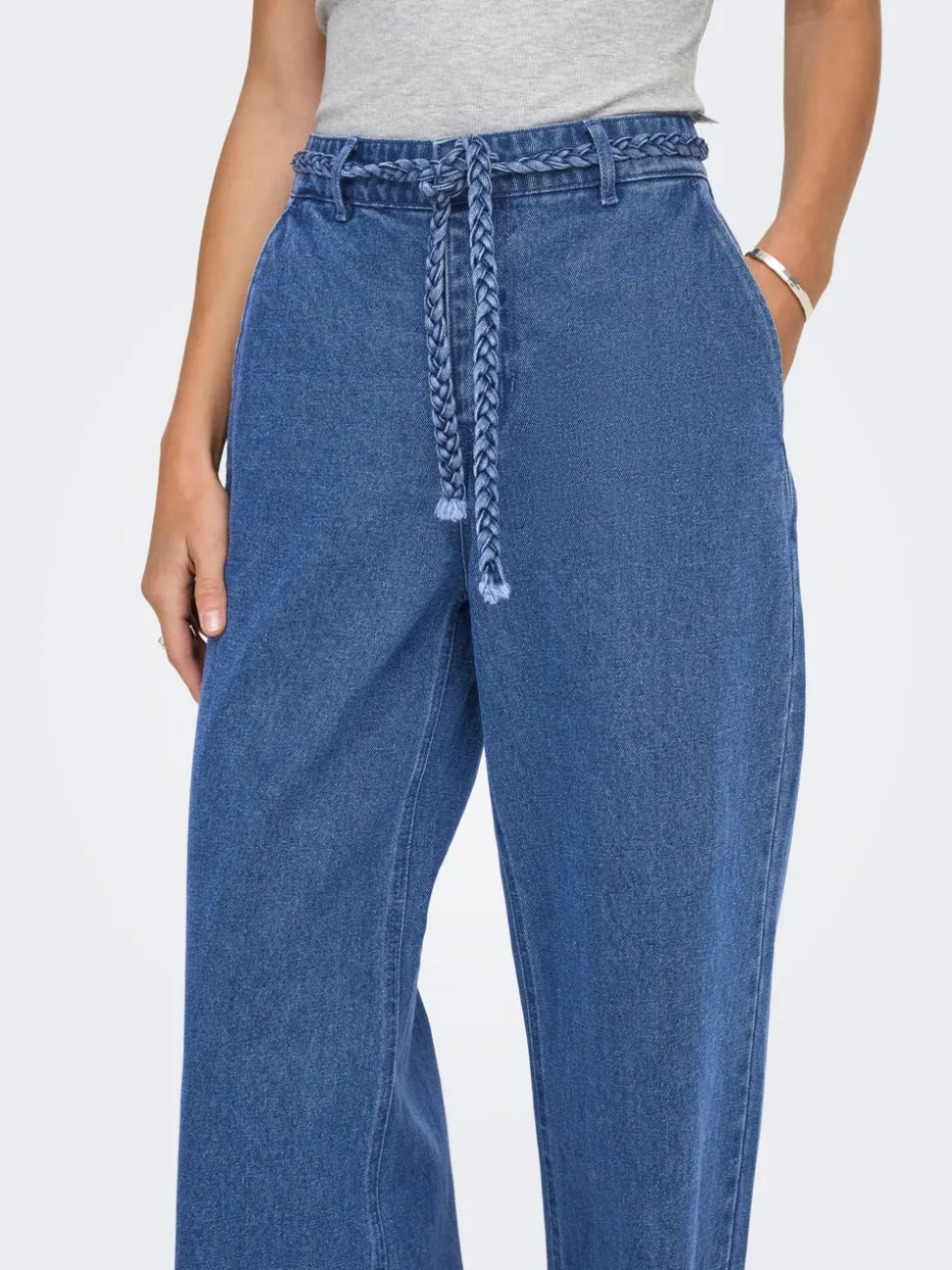 ONLARLENE Taille haute Wide Leg Fit Jeans