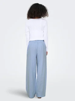 ONLAUGUSTA Regular Fit Pantalon à jambe large