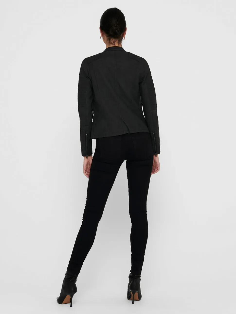 ONLAVA Veste en cuir synthétique
