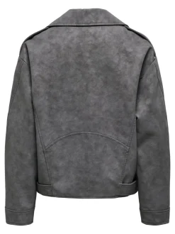 ONLAVA Veste en cuir synthétique