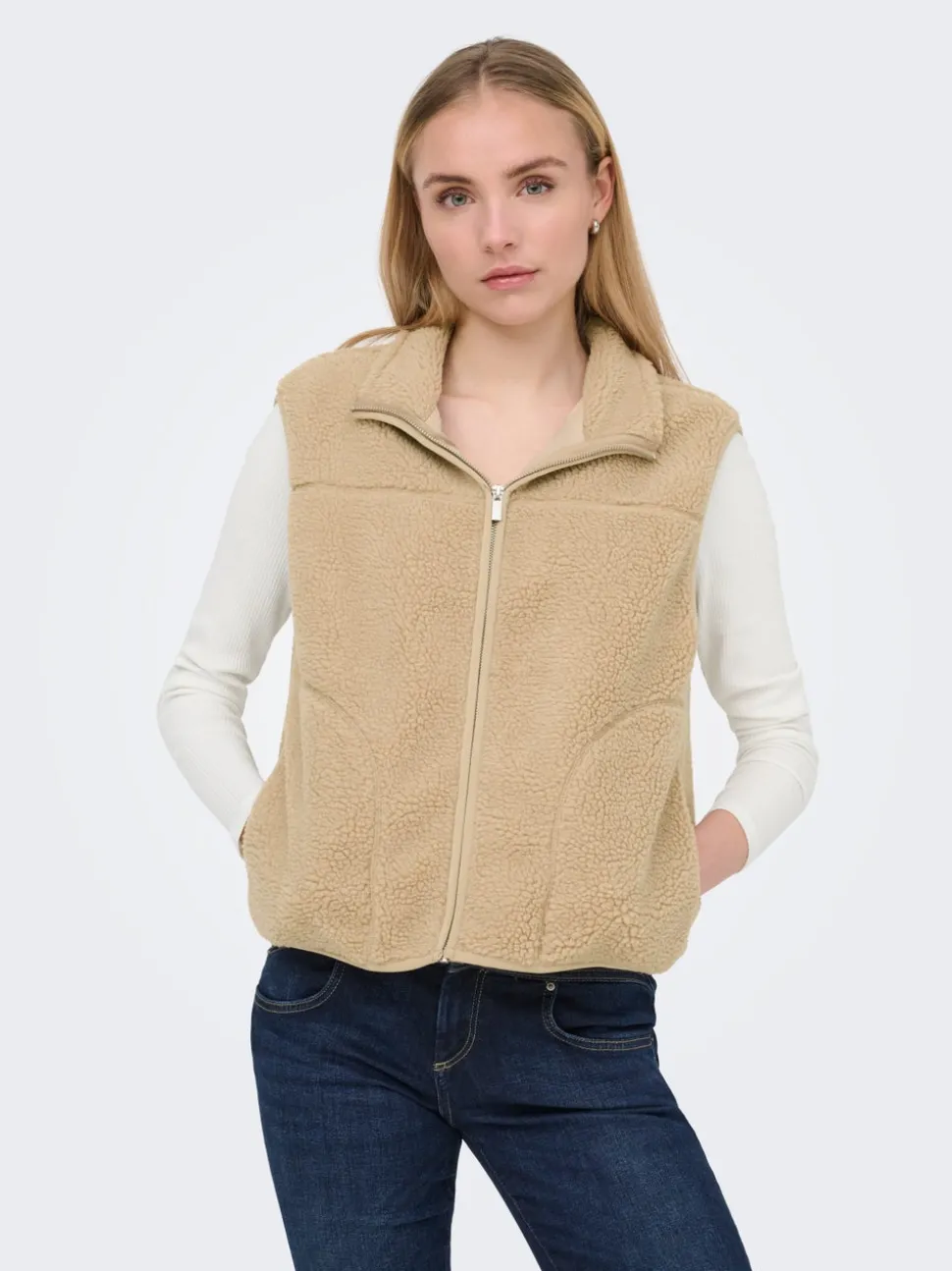 ONLBABY Manteau en peluche