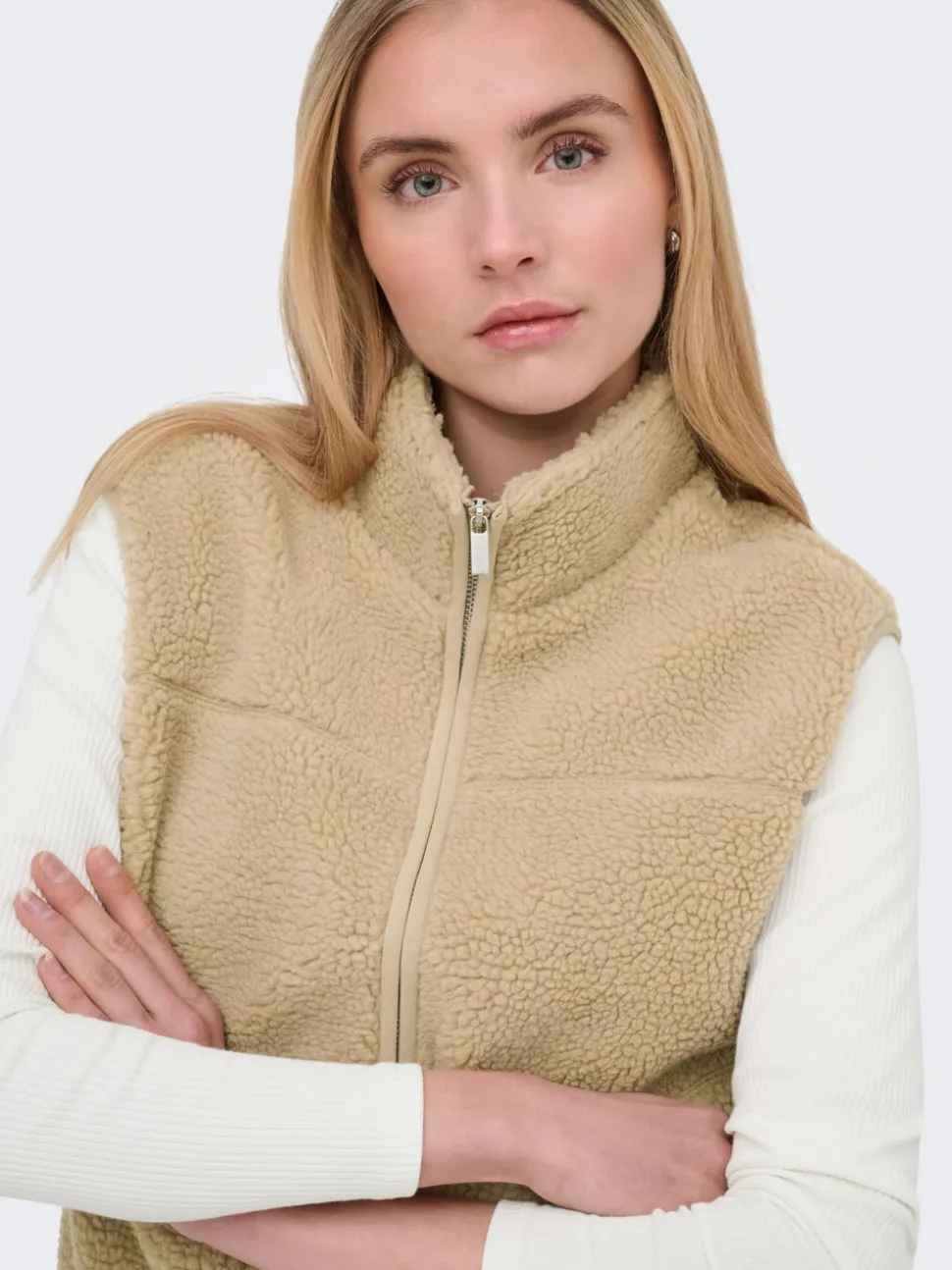 ONLBABY Manteau en peluche