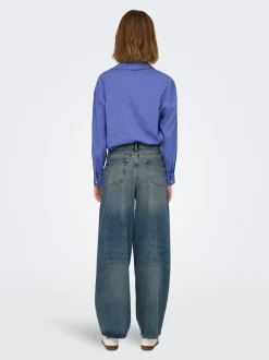 ONLBAXTER Taille moyenne Wide Leg Fit Jeans