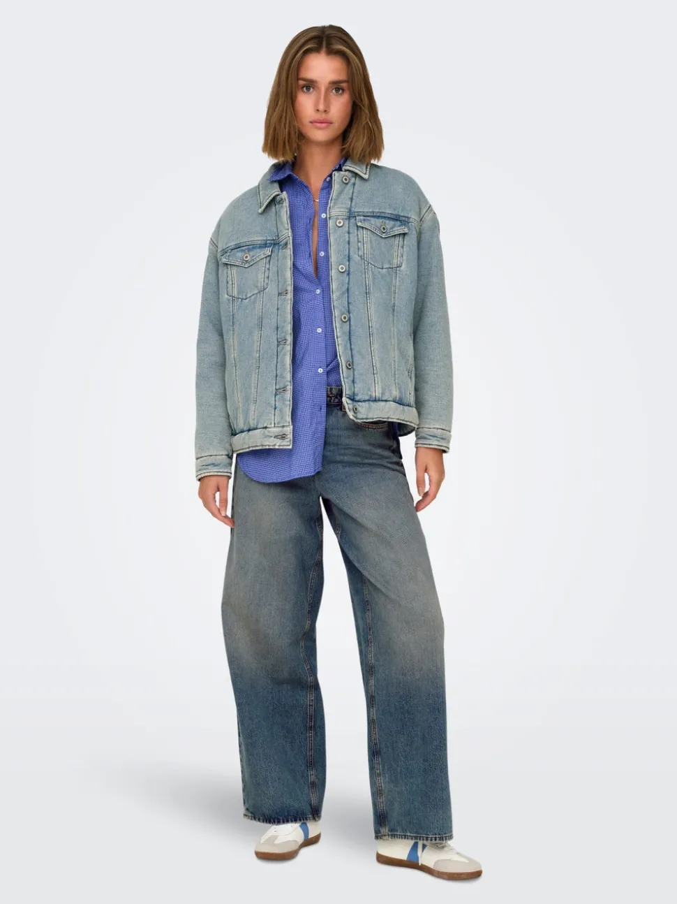 ONLBAXTER Taille moyenne Wide Leg Fit Jeans