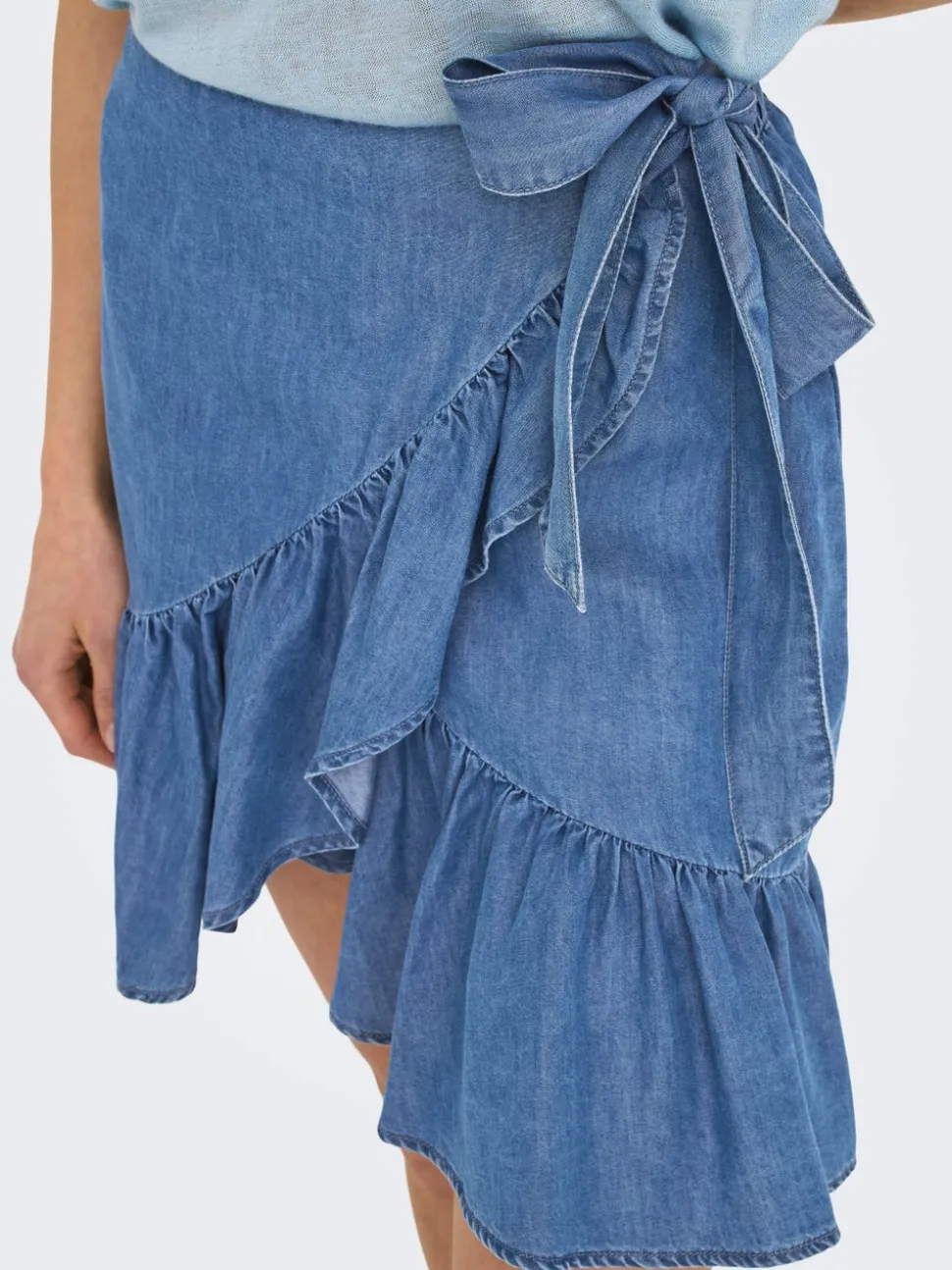 ONLBEA Jean Jupe en denim Jupe courte