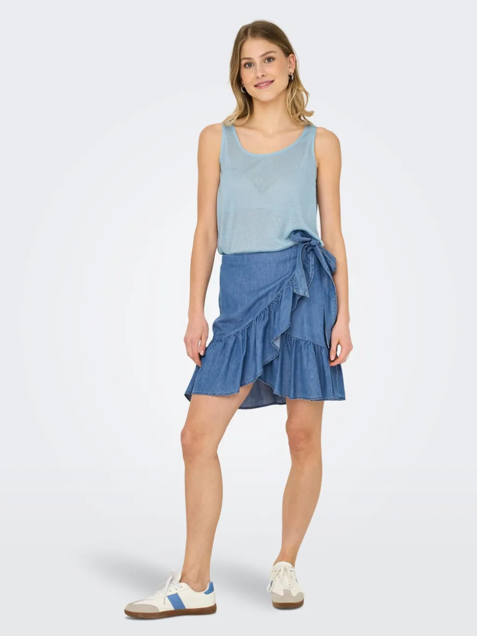 ONLBEA Jean Jupe en denim Jupe courte