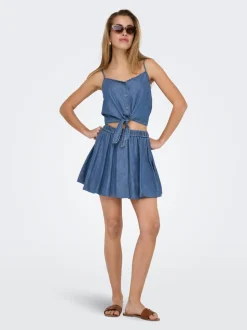 ONLBEA Jean Jupe en denim Jupe courte