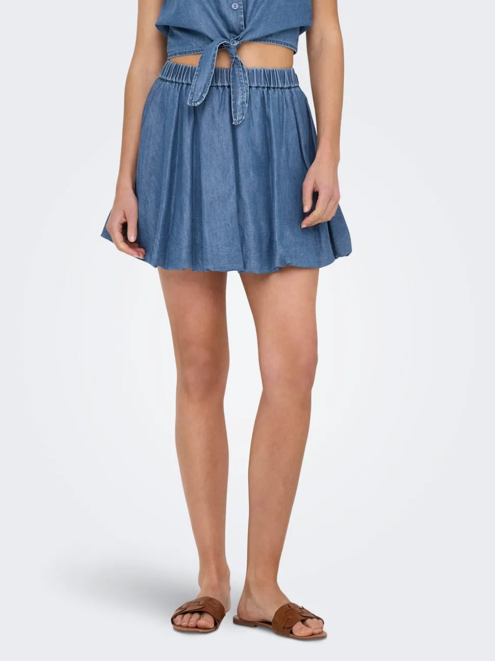 ONLBEA Jean Jupe en denim Jupe courte