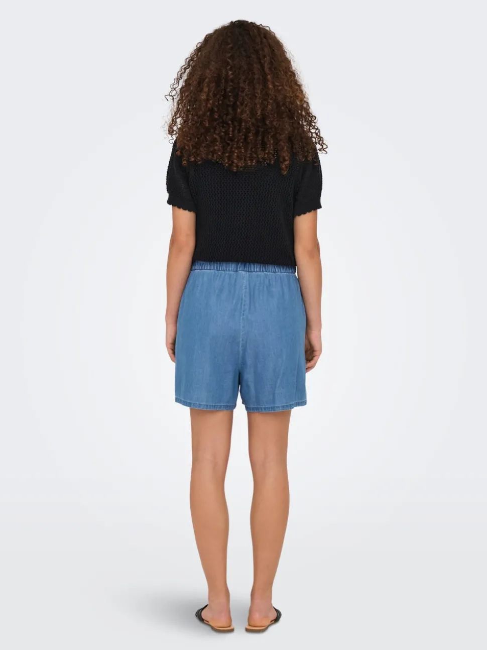 ONLBEA Straight Fit Short en denim