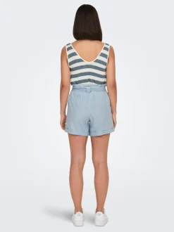 ONLBEA Taille haute Regular Fit Short en denim
