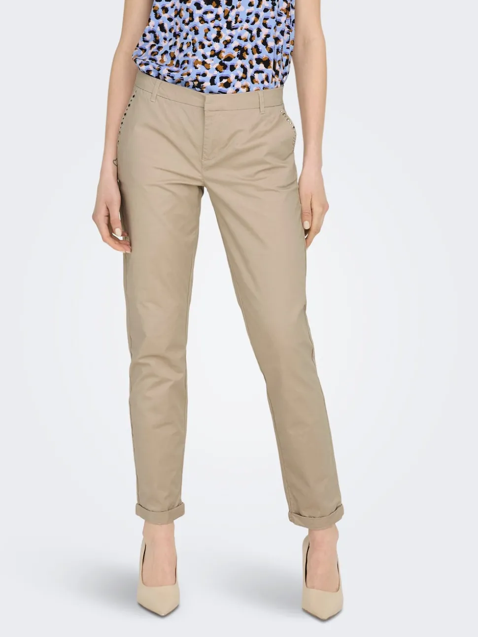 ONLBIANA Regular Fit Pantalon chino