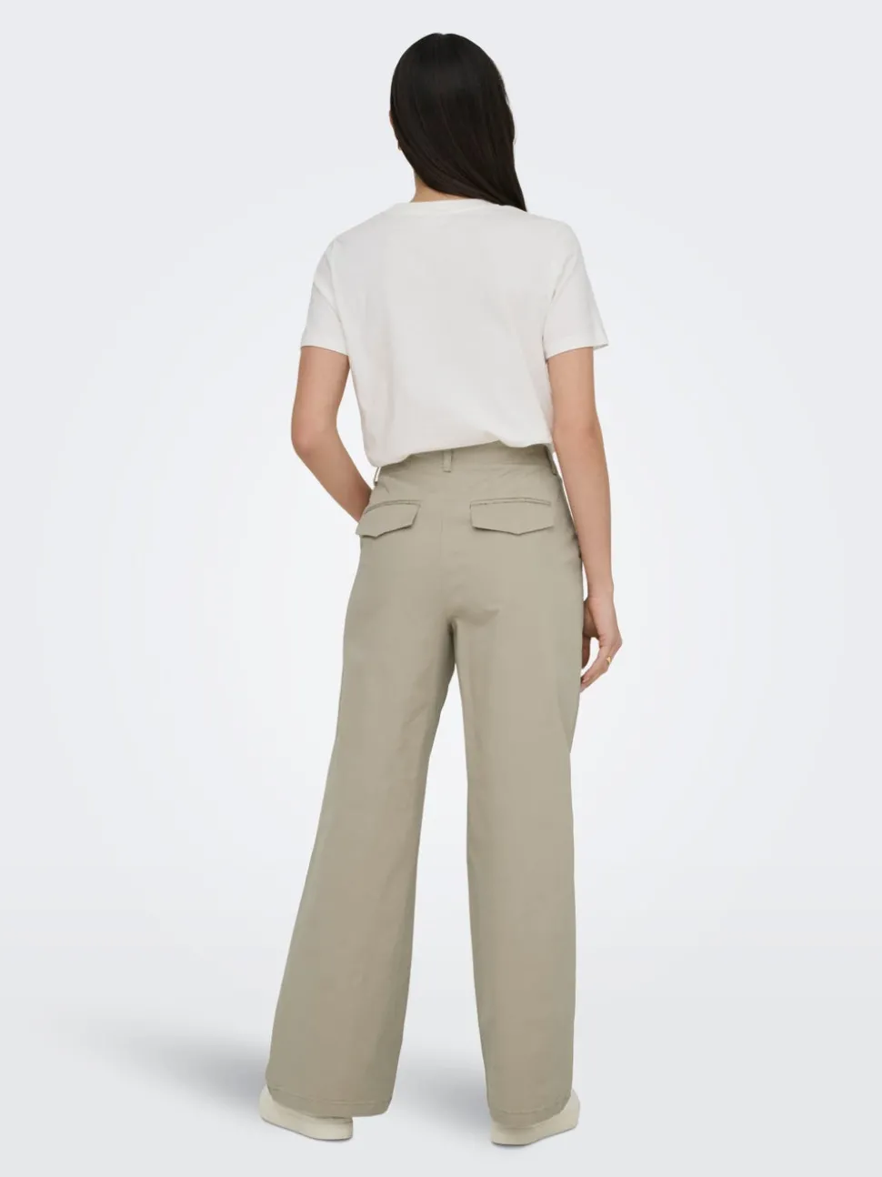 ONLBIANA Wide Leg Fit Pantalon chino