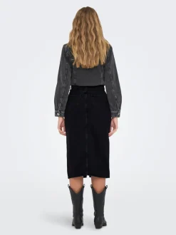ONLBIANCA Jean Jupe en denim Jupe midi
