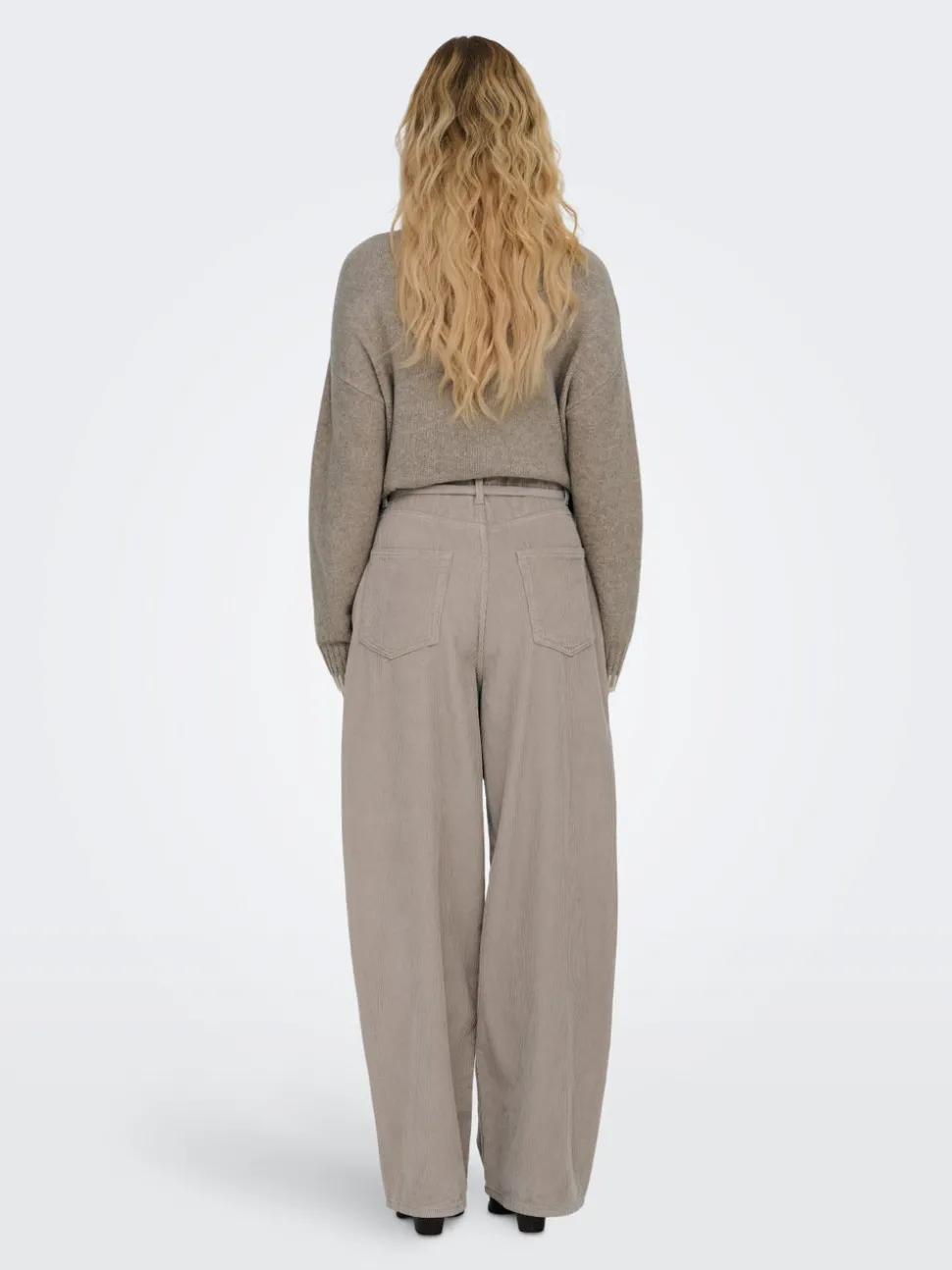 ONLBLEECKER Baggy Fit Pantalon à jambe large