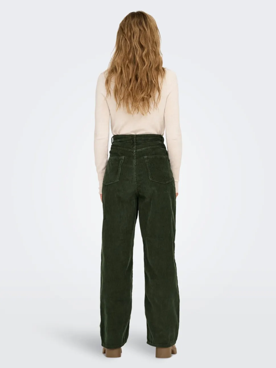 ONLBLEECKER Baggy Fit Pantalon à jambe large