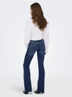 ONLBLUSH Taille basse Flared Fit Jeans