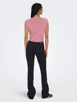 ONLBLUSH Taille basse Flared Fit Jeans