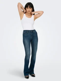 ONLBLUSH Taille moyenne Flared Fit Jeans