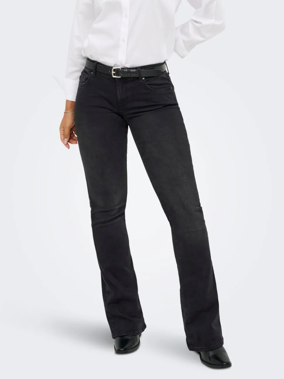 ONLBLUSH Taille moyenne Flared Fit Jeans