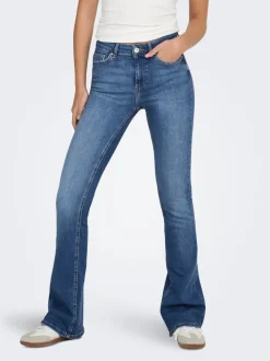 ONLBLUSH Taille moyenne Flared Fit Jeans
