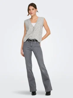 ONLBLUSH Taille moyenne Flared Fit Jeans