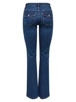 ONLBLUSH Taille moyenne Flared Fit Jeans